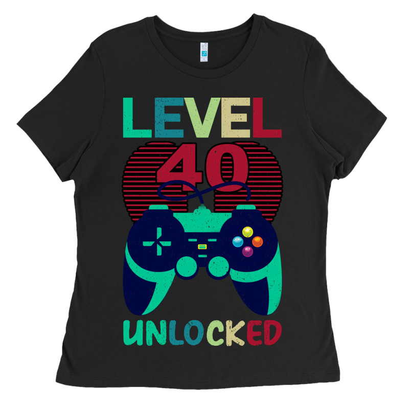 Level 40 Unlocked Ladies Tee by Bettercallsaul | Teevron