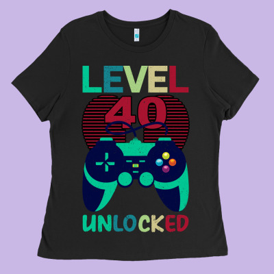 Level 40 Unlocked Ladies Tee Designed By Bettercallsaul