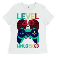 White Level 40 Unlocked Ladies Tee - Bettercallsaul