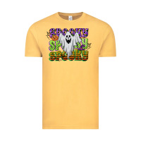 Vintage Mustard spooky spooky spooky Vintage Tee - CowGirlArtShop