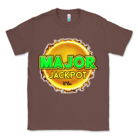 Chestnut MAJOR JACKPOT Design - Pokie Designs Classic Tee - ArtChic