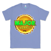 Colony Blue MAJOR JACKPOT Design - Pokie Designs Classic Tee - ArtChic