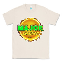 Natural MAJOR JACKPOT Design - Pokie Designs Classic Tee - ArtChic