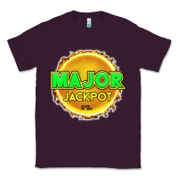 Plum MAJOR JACKPOT Design - Pokie Designs Classic Tee - ArtChic