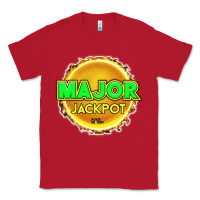 Red MAJOR JACKPOT Design - Pokie Designs Classic Tee - ArtChic