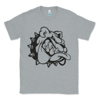 Heather Grey english bulldog Classic Tee - ArtChic