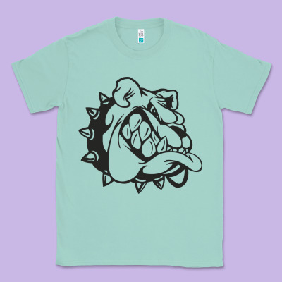 English Bulldog Classic Tee Designed By Artchic