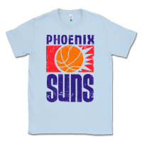 Dusty Blue vintage suns 1968 Classic Tee - ArtChic