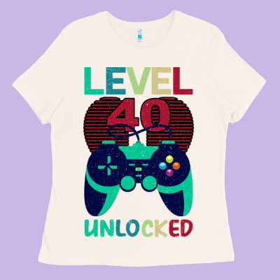 Level 40 Unlocked Ladies Tee Designed By Bettercallsaul