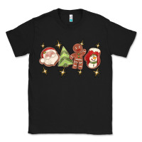 Black Christmas gingerbread cookies Classic Tee - texasbilliewilder