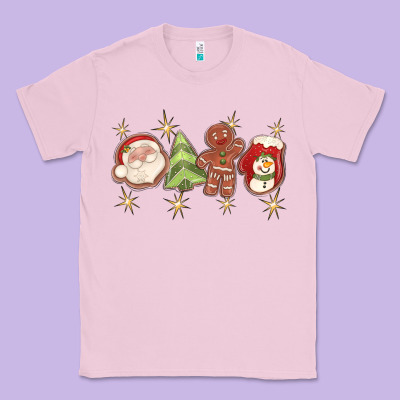 Christmas Gingerbread Cookies Classic Tee Designed By Texasbilliewilder