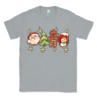Heather Grey Christmas gingerbread cookies Classic Tee - texasbilliewilder