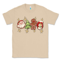 Mushroom Christmas gingerbread cookies Classic Tee - texasbilliewilder