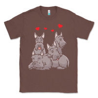Chestnut Scottish Terrier Lover Scottish Terrier Dog Aberdeen Terrier Classic Tee - trangStudio
