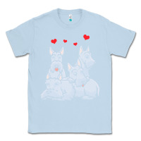 Dusty Blue Scottish Terrier Lover Scottish Terrier Dog Aberdeen Terrier Classic Tee - trangStudio