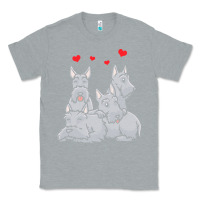 Heather Grey Scottish Terrier Lover Scottish Terrier Dog Aberdeen Terrier Classic Tee - trangStudio