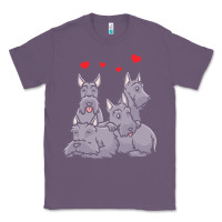 Lavender Scottish Terrier Lover Scottish Terrier Dog Aberdeen Terrier Classic Tee - trangStudio