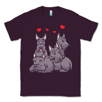 Plum Scottish Terrier Lover Scottish Terrier Dog Aberdeen Terrier Classic Tee - trangStudio