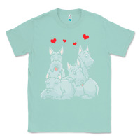 Seafoam Scottish Terrier Lover Scottish Terrier Dog Aberdeen Terrier Classic Tee - trangStudio
