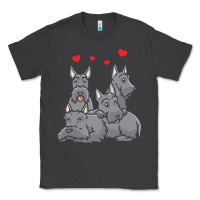 Smoke Scottish Terrier Lover Scottish Terrier Dog Aberdeen Terrier Classic Tee - trangStudio
