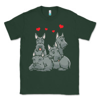 Sports Green Scottish Terrier Lover Scottish Terrier Dog Aberdeen Terrier Classic Tee - trangStudio