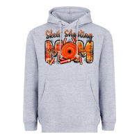 Heather Grey skeet shooting mom Heavyweight Hoodie - BarkalooDesign