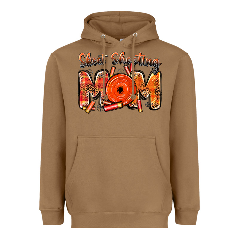 Skeet Shooting Mom Heavyweight Hoodie by BarkalooDesign | Teevron
