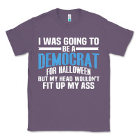 Lavender i was going to be a democrat for halloween political t shirt t shirt Classic Tee - StudioElite