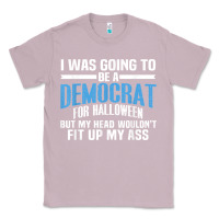 Lilac i was going to be a democrat for halloween political t shirt t shirt Classic Tee - StudioElite