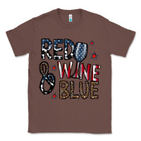 Chestnut red wine blue Classic Tee - CowhideDigitalArt