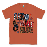 Copper red wine blue Classic Tee - CowhideDigitalArt