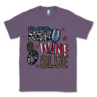 Lavender red wine blue Classic Tee - CowhideDigitalArt