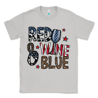 Moon Dust red wine blue Classic Tee - CowhideDigitalArt