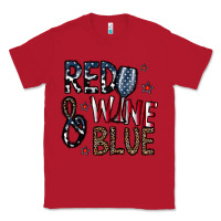 Red red wine blue Classic Tee - CowhideDigitalArt