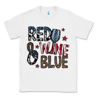 White red wine blue Classic Tee - CowhideDigitalArt