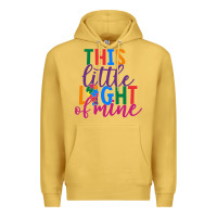 Antique Gold This Little Light Of Mine Premium Hoodie - CowhideDigitalArt
