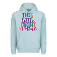 Blue Mist This Little Light Of Mine Premium Hoodie - CowhideDigitalArt