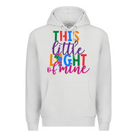 Dove Grey This Little Light Of Mine Premium Hoodie - CowhideDigitalArt