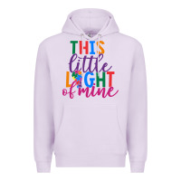 Lilac This Little Light Of Mine Premium Hoodie - CowhideDigitalArt