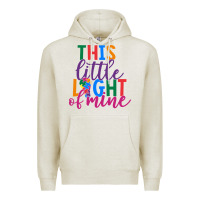 Oatmeal Heather This Little Light Of Mine Premium Hoodie - CowhideDigitalArt