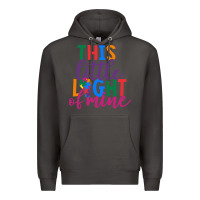 Smoke This Little Light Of Mine Premium Hoodie - CowhideDigitalArt