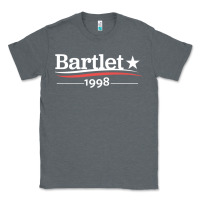 Charcoal Heather West Wing President Bartlet Classic Tee - StudioElite