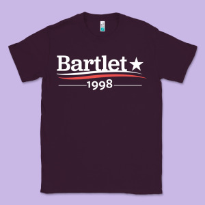West Wing President Bartlet Classic Tee Designed By Studioelite