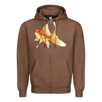 Chestnut Goldfish Zipper Hoodie - LillyAllenDesigns