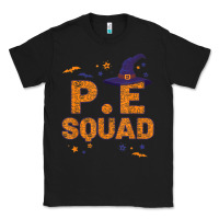 Black pe squad witch halloween pe teacher matching Classic Tee - trangStudio