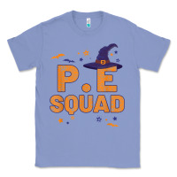 Colony Blue pe squad witch halloween pe teacher matching Classic Tee - trangStudio