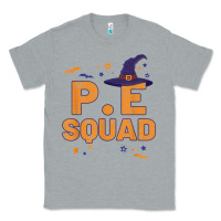 Heather Grey pe squad witch halloween pe teacher matching Classic Tee - trangStudio