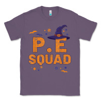 Lavender pe squad witch halloween pe teacher matching Classic Tee - trangStudio