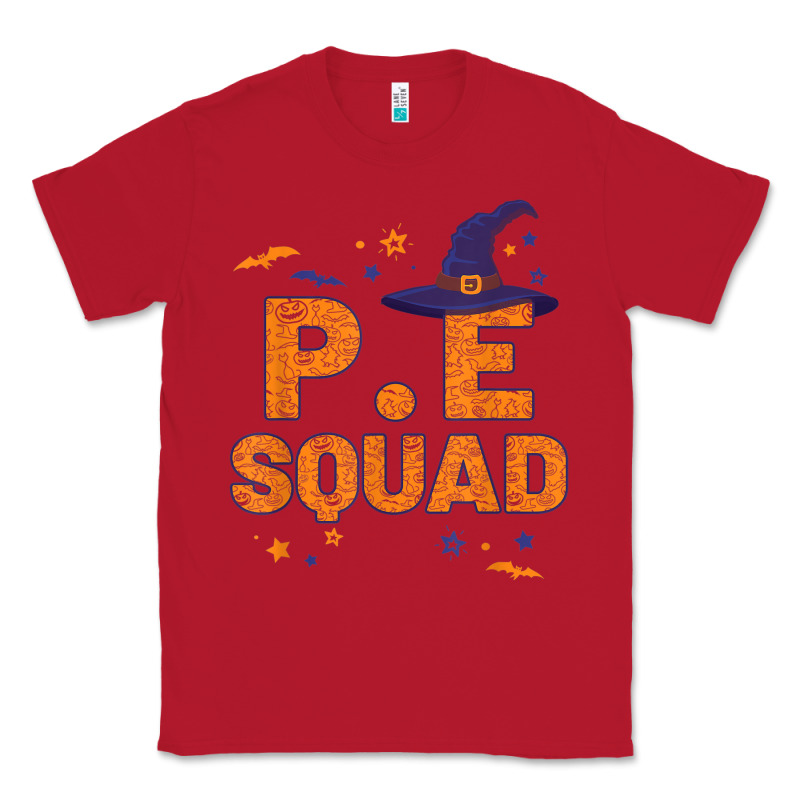 Pe Squad Witch Halloween Pe Teacher Matching Classic Tee by trangStudio | Teevron