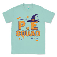 Seafoam pe squad witch halloween pe teacher matching Classic Tee - trangStudio
